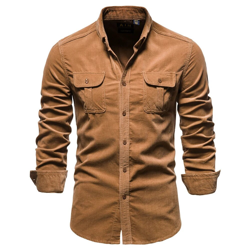 Sammy Jackson™ Casual Shirt | Casual corduroy shirt for any occasion