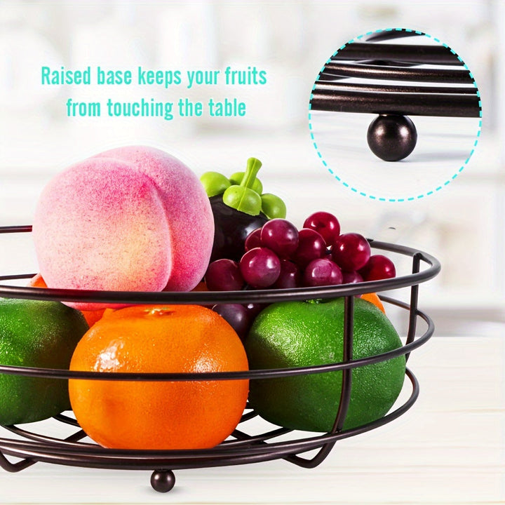 2 Tier Fruit Bowl With Hook - FruityStack