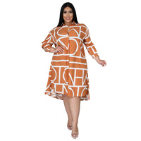 Sammy Jackson™ Georgia Plus-Size Jurk | Casual & Uniek
