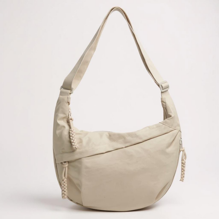 Shoulder Bag - Adjustable Strap, Multi-Pocket Nylon Crossbody 3