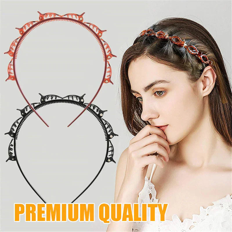 Braided Headband with Grip – Bibi