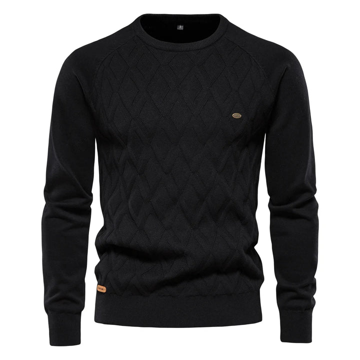 Sammy Jackson™ Bart Chill Trui | Gebreide trui met ronde hals