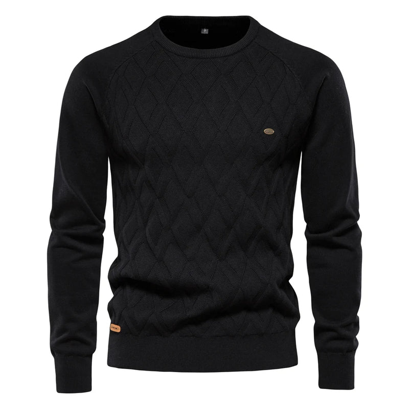 Sammy Jackson™ Bart Chill Trui | Gebreide trui met ronde hals