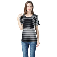 Sammy Jackson™ Kristel Nursing Shirt | Striped & Casual