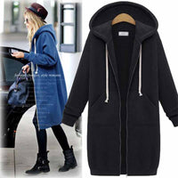 Casual Lang Damesvest - CozyZip