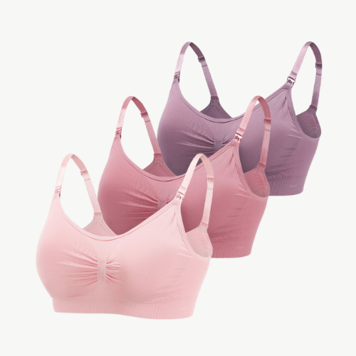 Comfortable Nursing Bra (Set of 3) – NurtureFit