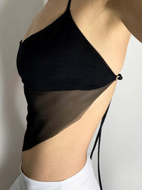 Sammy Jackson™ Isolde Top | Transparant & Retro