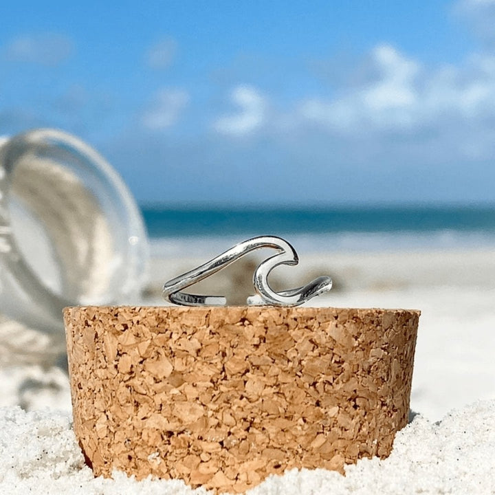 Silver Sea Wave Ring - Maris