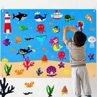 Toddler Felt Play Board - FeltAdventure