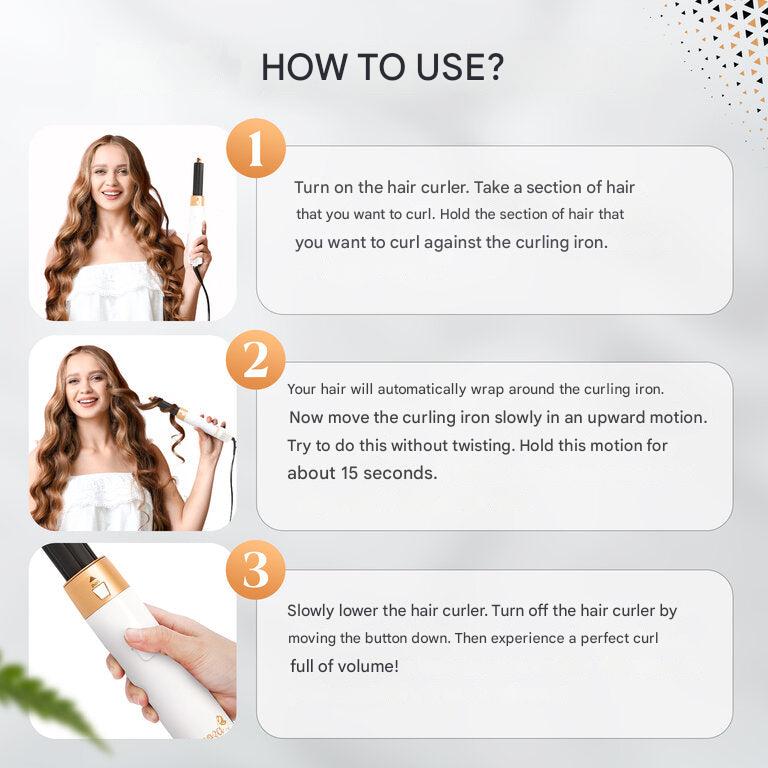 7-in-1 Hair Dryer Brush & Air Styler – Lyra