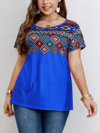 Sammy Jackson™ Luna Plus-Size T-Shirt | Casual & Cheerful