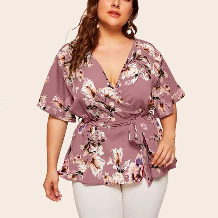 Sammy Jackson™ Fenna Plus-Size Top | Colorful & Versatile