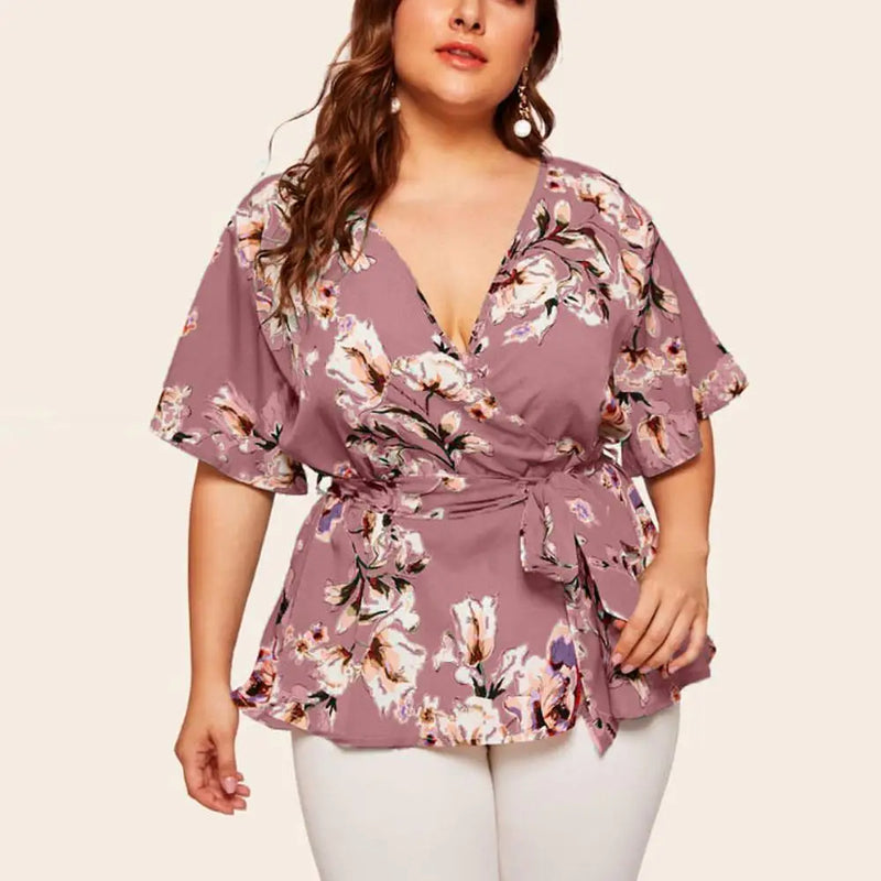 Sammy Jackson™ Fenna Plus-Size Top | Colorful & Versatile
