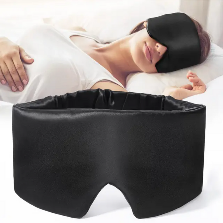 Luxury Pure Mulberry Silk Sleep Mask - LunaPure