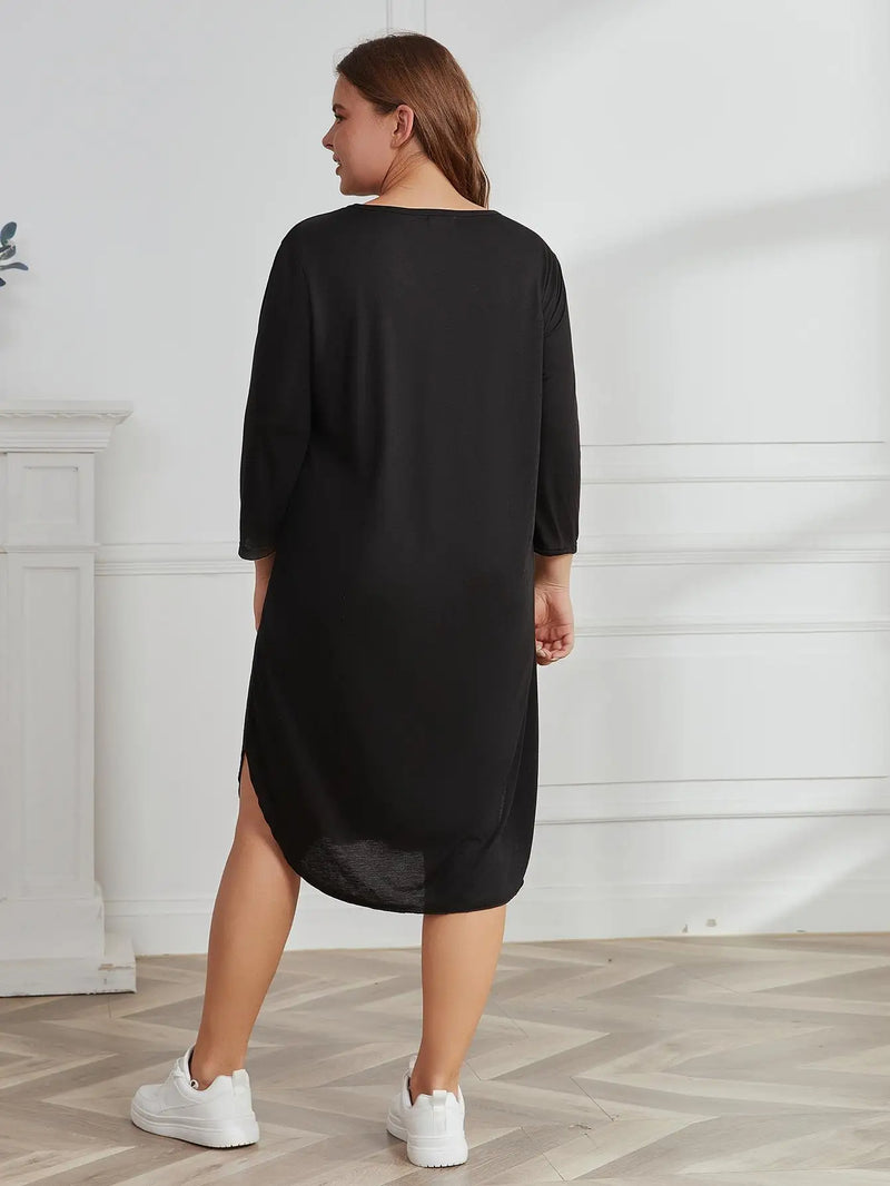 Sammy Jackson™ Gemma Plus-Size Summer Dress | Casual & Stylish