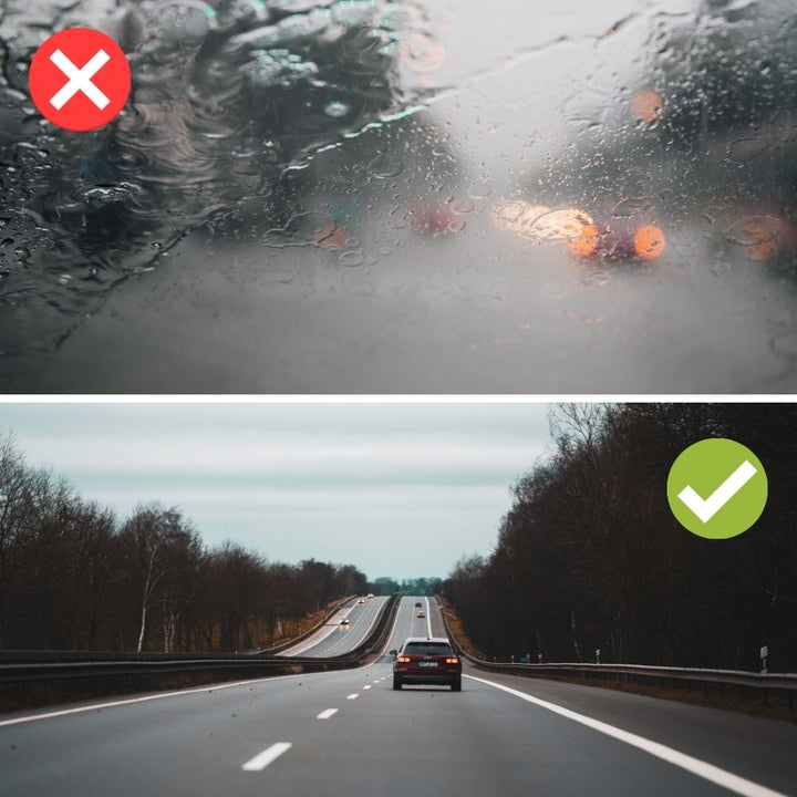 Water-Repellent Car Window Coating - Rainexel