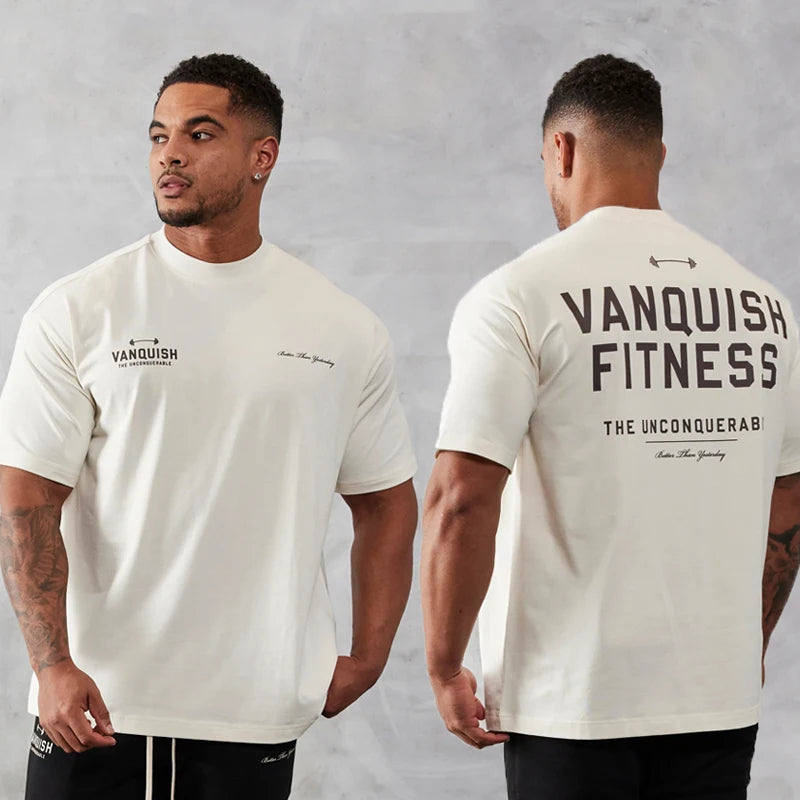 Sammy Jackson™ Oversized Fitness Shirt | Plus size training shirt
