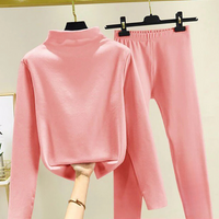 Tweedelige Dames Winter Set met Fleece Pullover en Broek – Eva