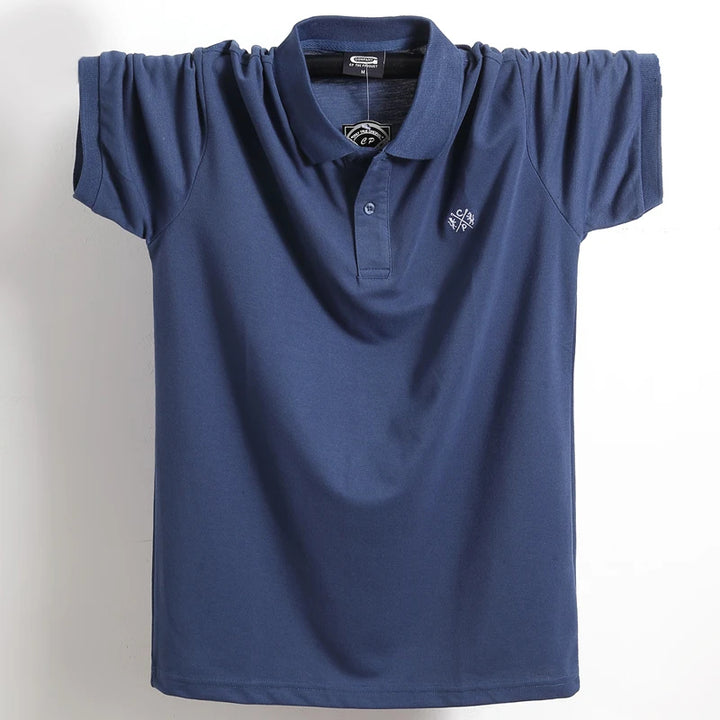 Sammy Jackson™ Hugo Plus Size Polo | Casual & Breathable