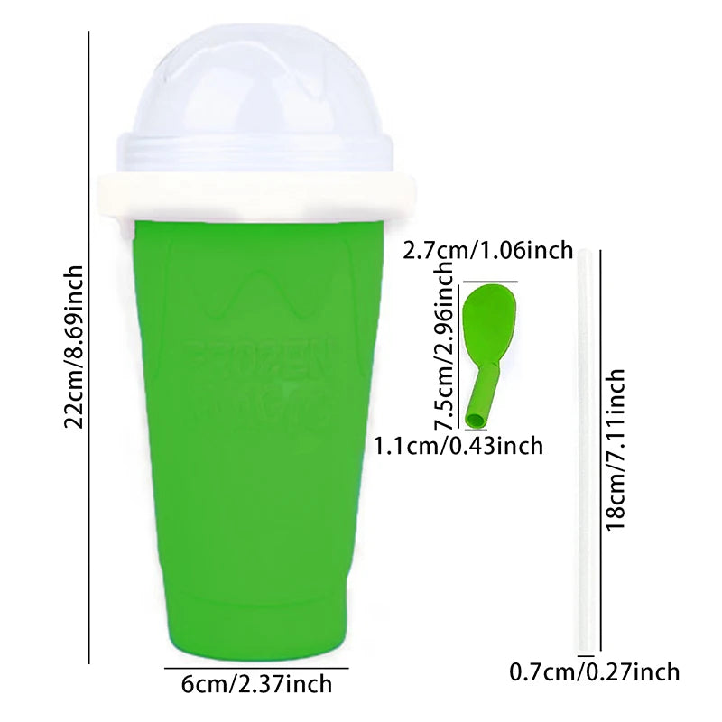Sammy Jackson™ FrostySip Chill Cup | Wielorazowa butelka chłodząca