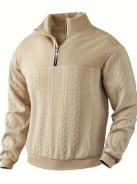 Vintage Men's Zip-Up Sweater - Victor