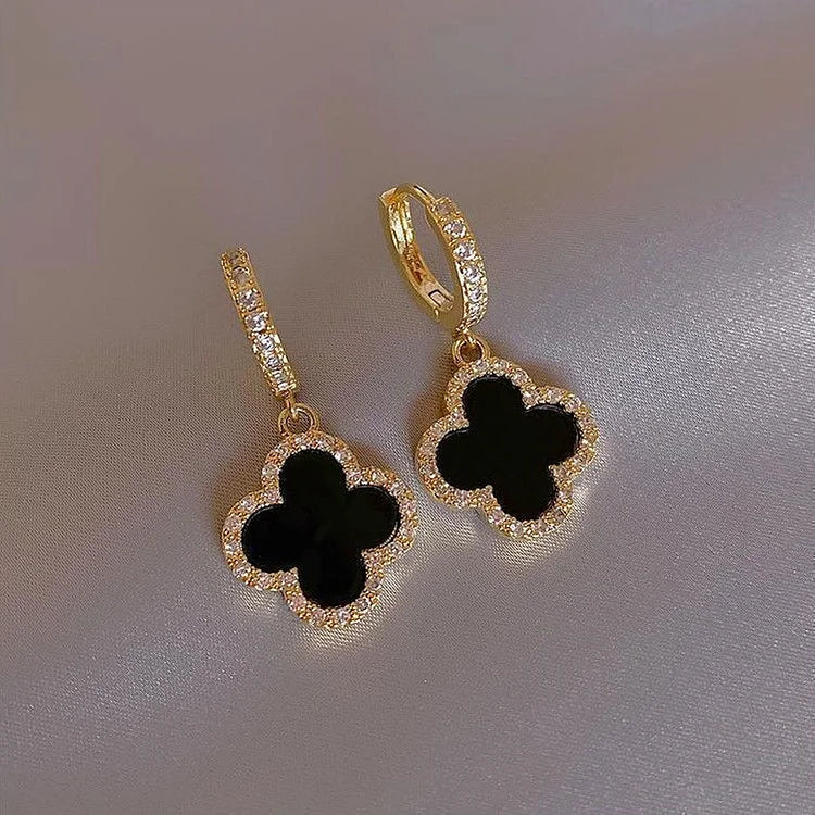 Four-Leaf Clover Earrings - Clara