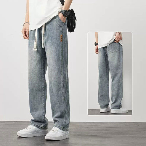 Airy Men’s Jeans with Straight Leg – Julian