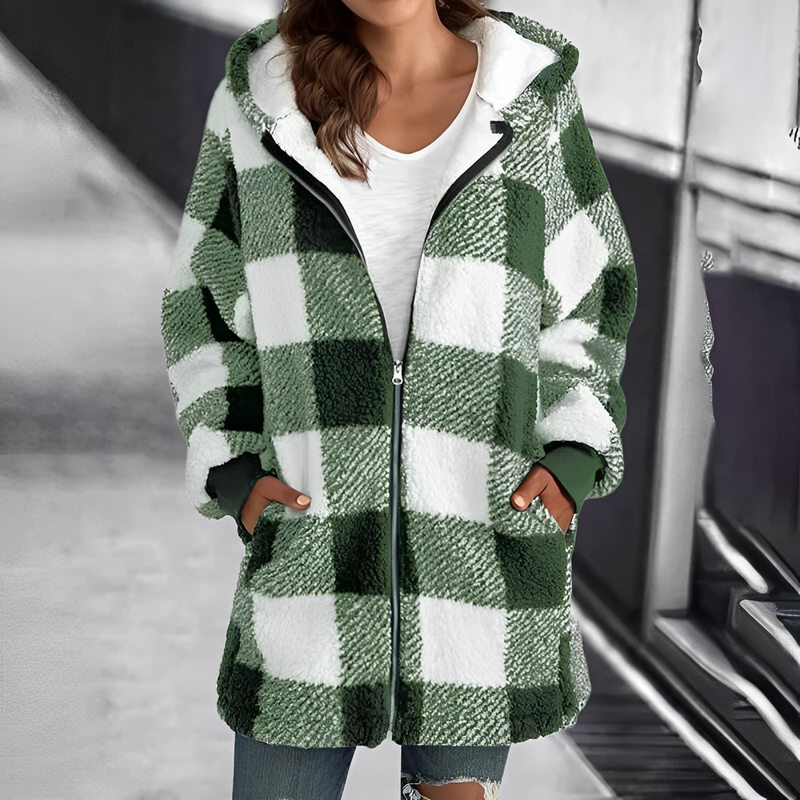 Women's Coat with Hood - Camila