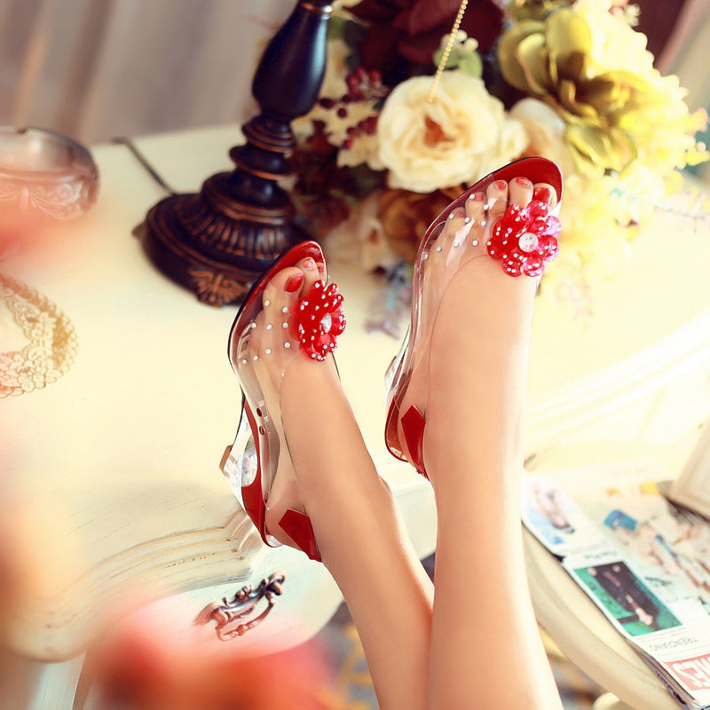 Shiny Wedge Heels – Sofia