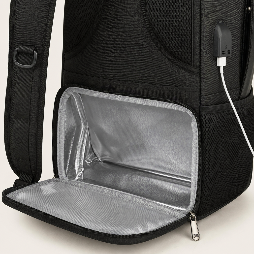 Multifunctionele Dagrugzak met Lunchvak – Daymate