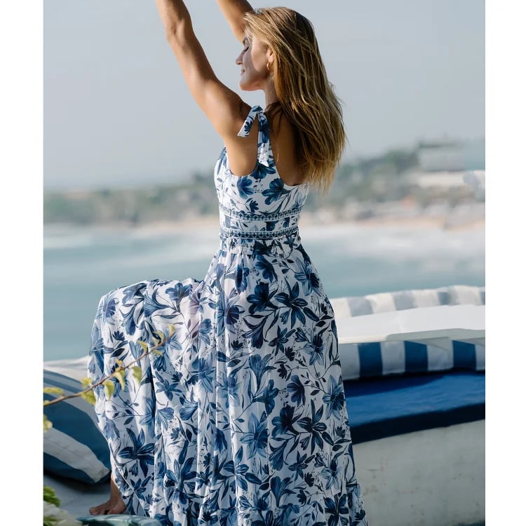 Stylish swimsuit set with skirt - Nele