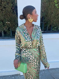 Colorful Summer Set with Luxury Pattern - Elena