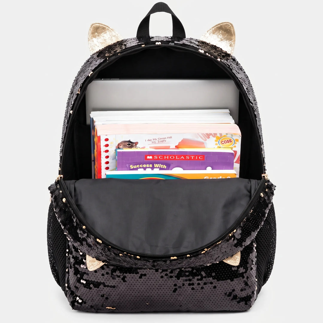 3-Delige Schoolset Met Dierenmotief - Purrisa