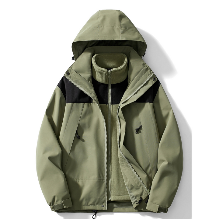 3-In-1 Hooded Winter Jacket - Melody