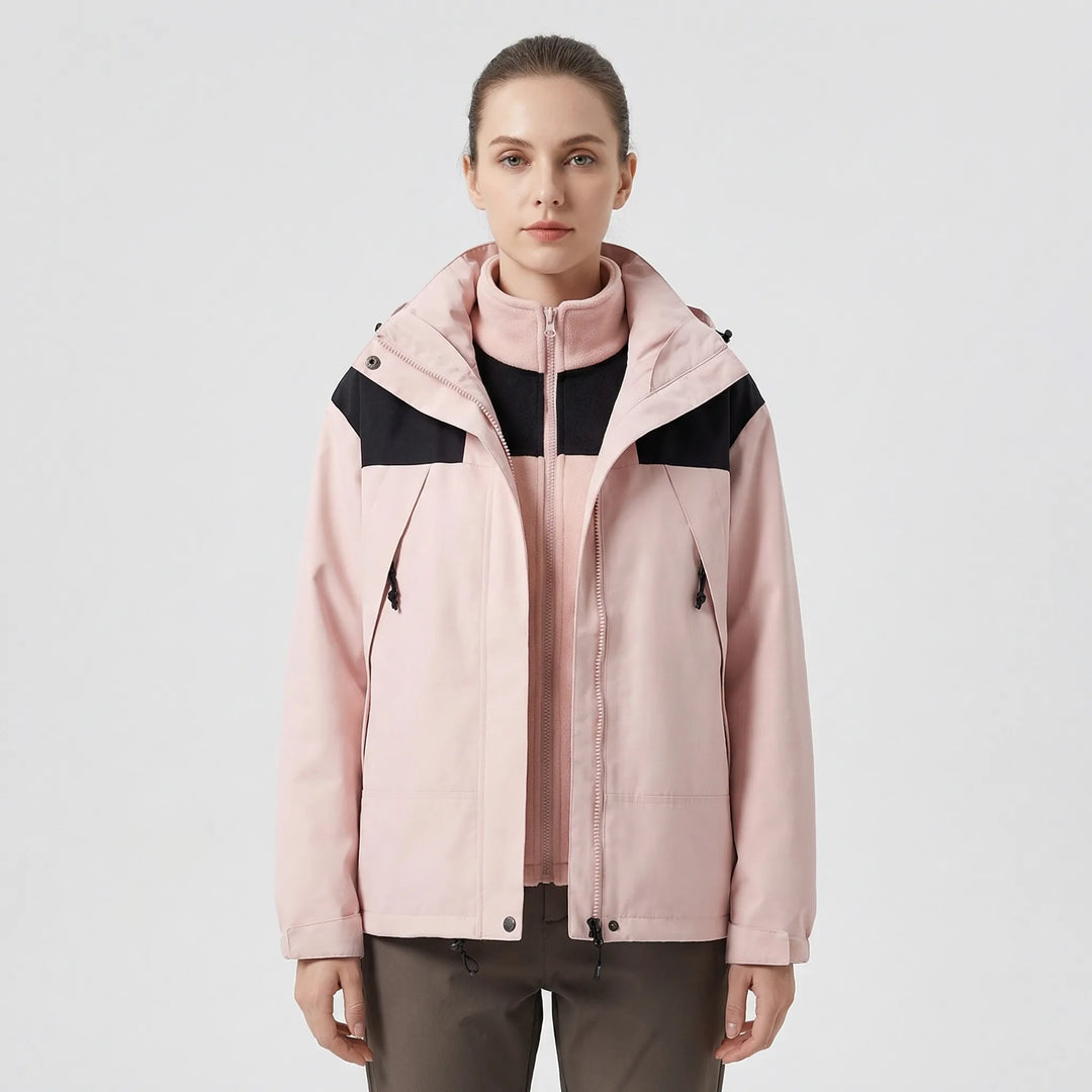 3-In-1 Hooded Winter Jacket - Melody