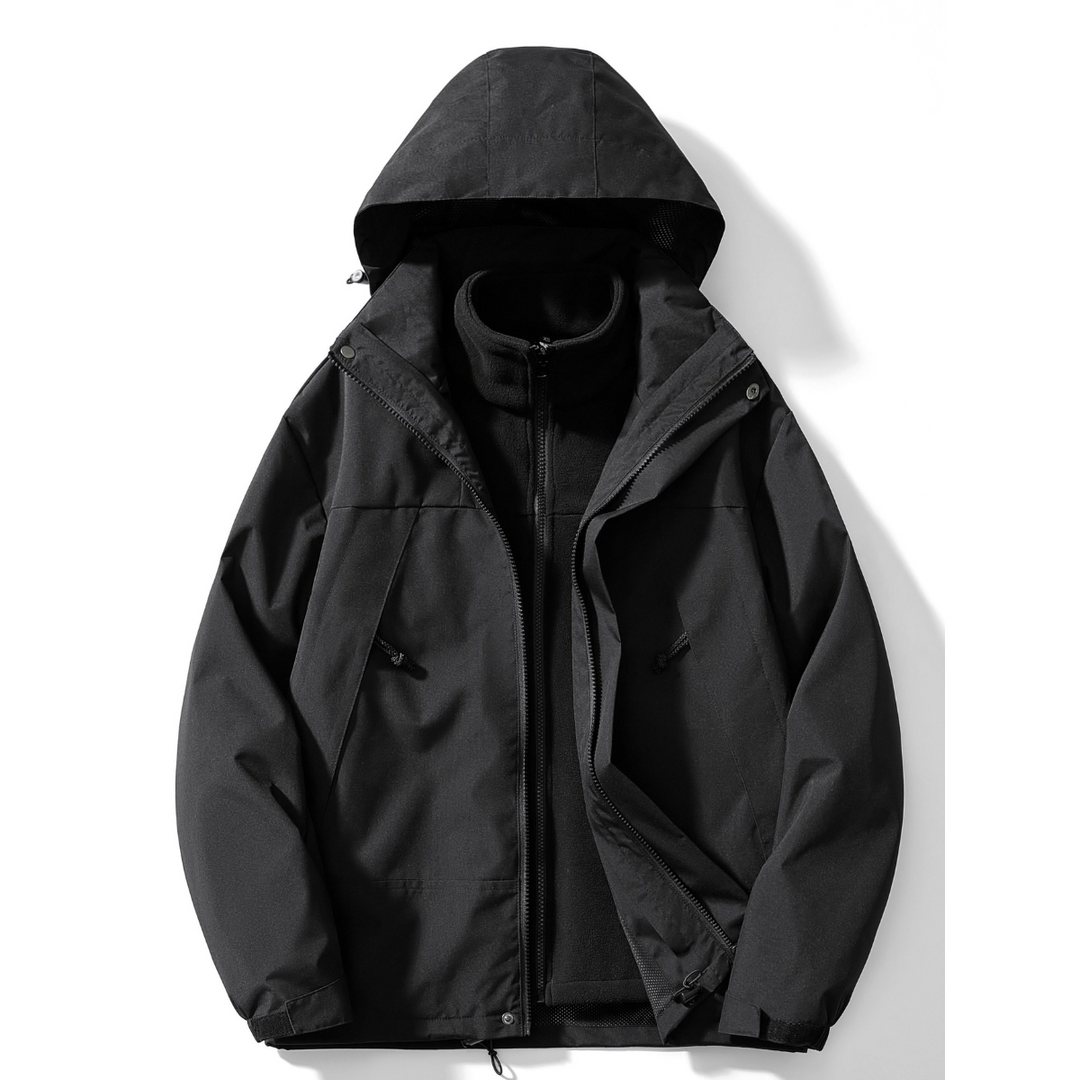 3-In-1 Hooded Winter Jacket - Melody