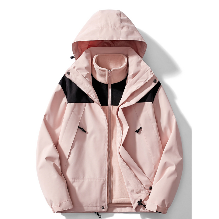 3-In-1 Hooded Winter Jacket - Melody