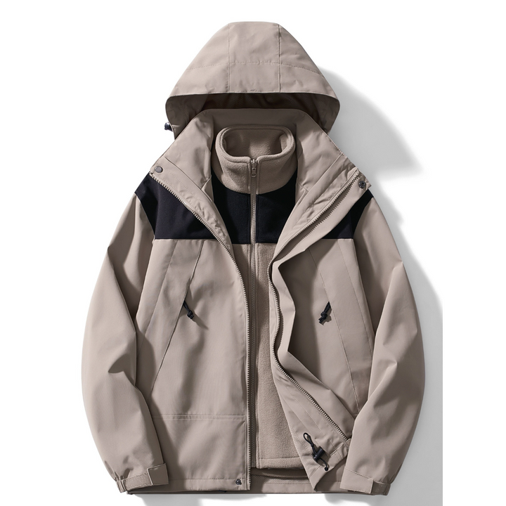 3-In-1 Hooded Winter Jacket - Melody