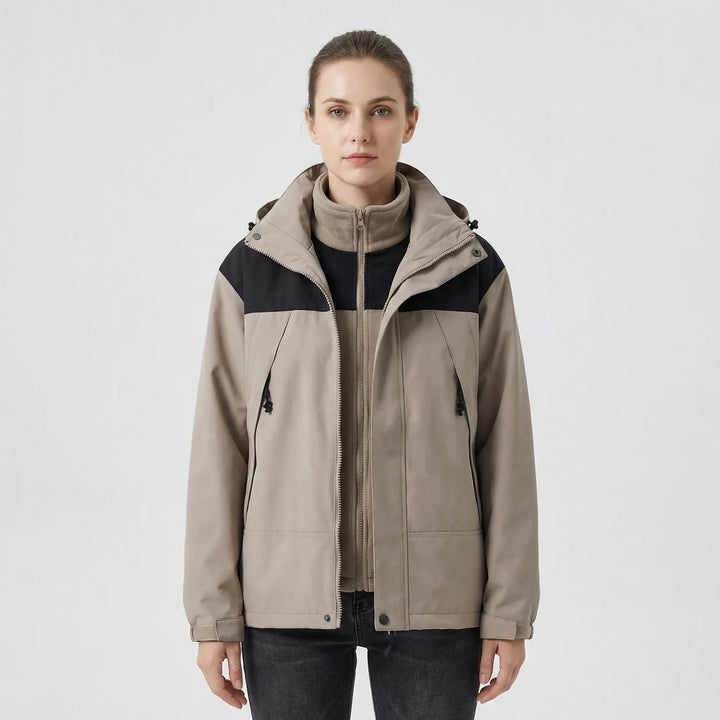 3-In-1 Hooded Winter Jacket - Melody