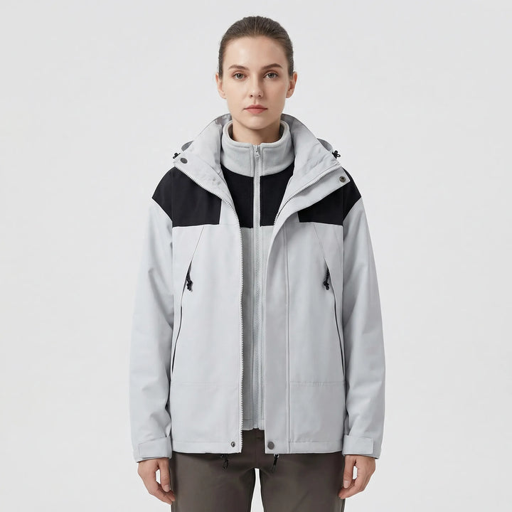 3-In-1 Hooded Winter Jacket - Melody