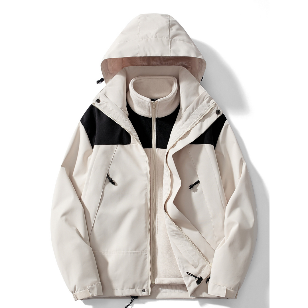 3-In-1 Hooded Winter Jacket - Melody