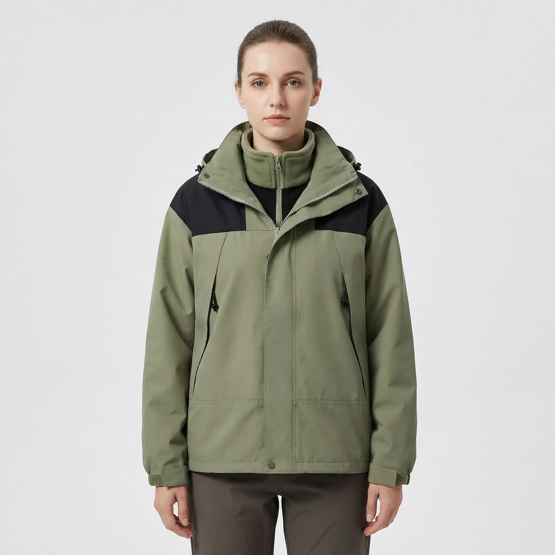 3-In-1 Hooded Winter Jacket - Melody