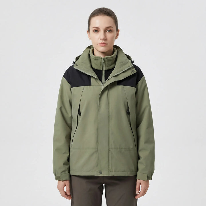 3-In-1 Hooded Winter Jacket - Melody