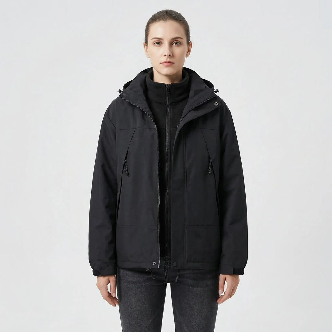3-In-1 Hooded Winter Jacket - Melody