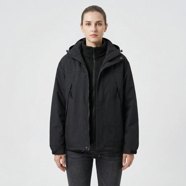 3-In-1 Hooded Winter Jacket - Melody