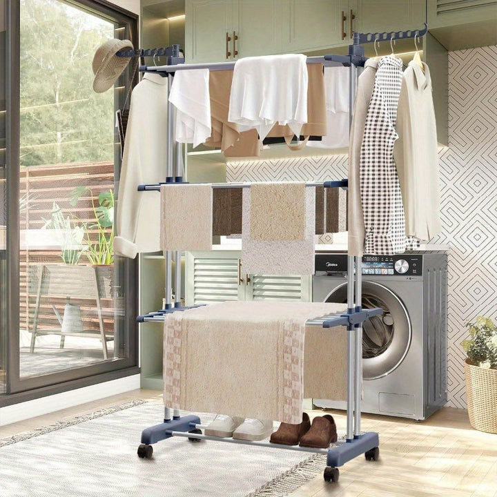 3-Tier Vertical Clothes Airer - Vertira