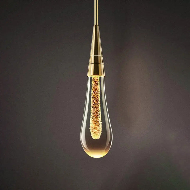 Drop-Shaped Wall Lamp with Warm Glow - Solena