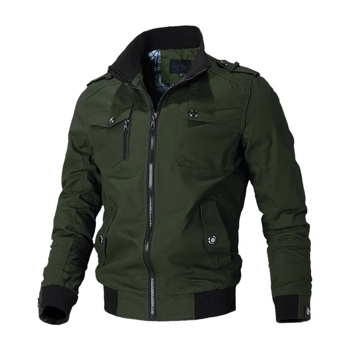Sammy Jackson™ Slim Fit Windbreaker | Military Style for Every Day
