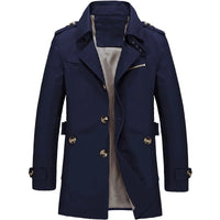 Sammy Jackson™ Płaszcz Trench | Stylowy długi płaszcz