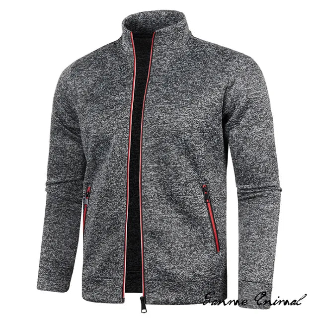 Sammy Jackson™ Sweatvest | Sweatshirt with Folded Collar